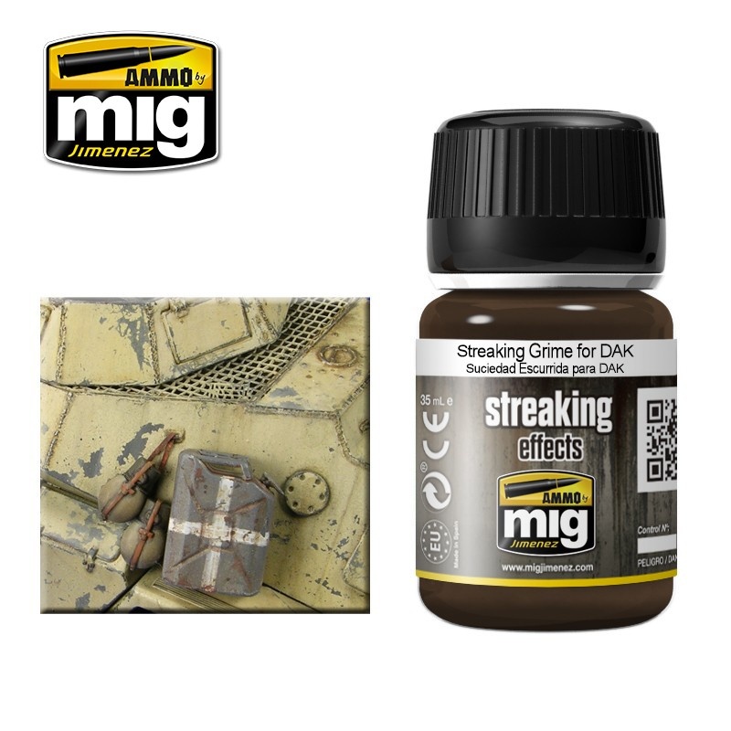 Ammo by Mig Jimenez Streaking Grime For Dak - 35ml - Ammo by Mig Jimenez - A.MIG-1201