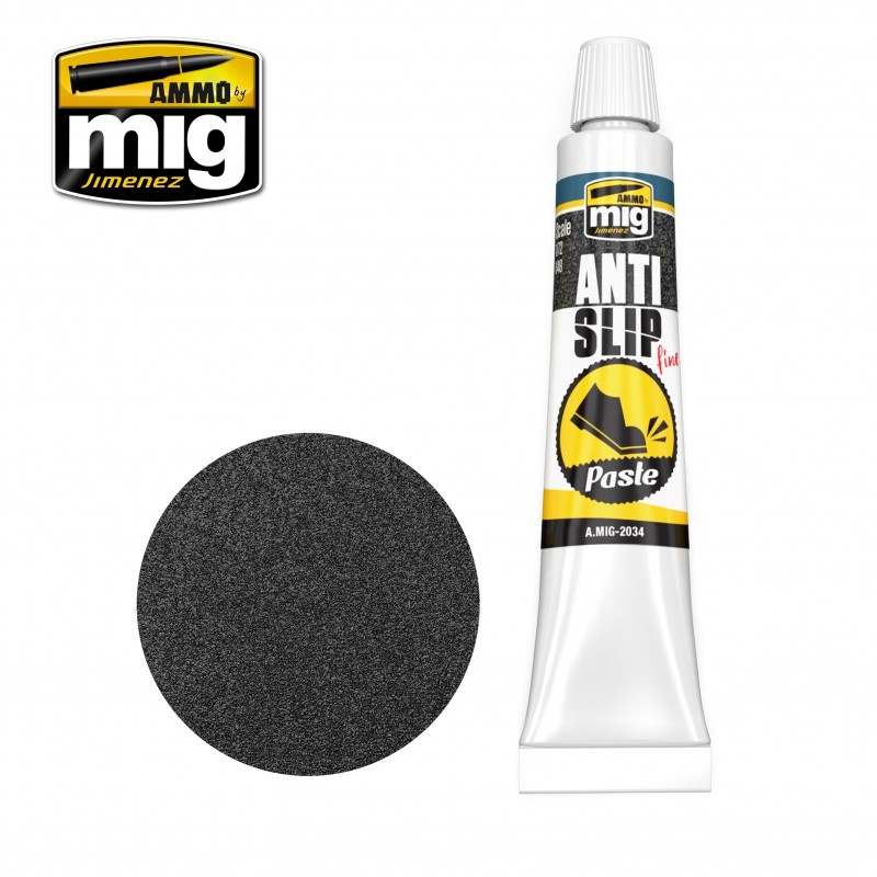 Ammo by Mig Jimenez Anti-Slip Paste - Black Color For 1/72 - Ammo by Mig Jimenez - A.MIG-2034