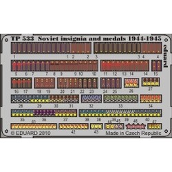 Soviet Insignia And Medals 1944-1945 - Eduard - Scale 1/35 - EDD TP533