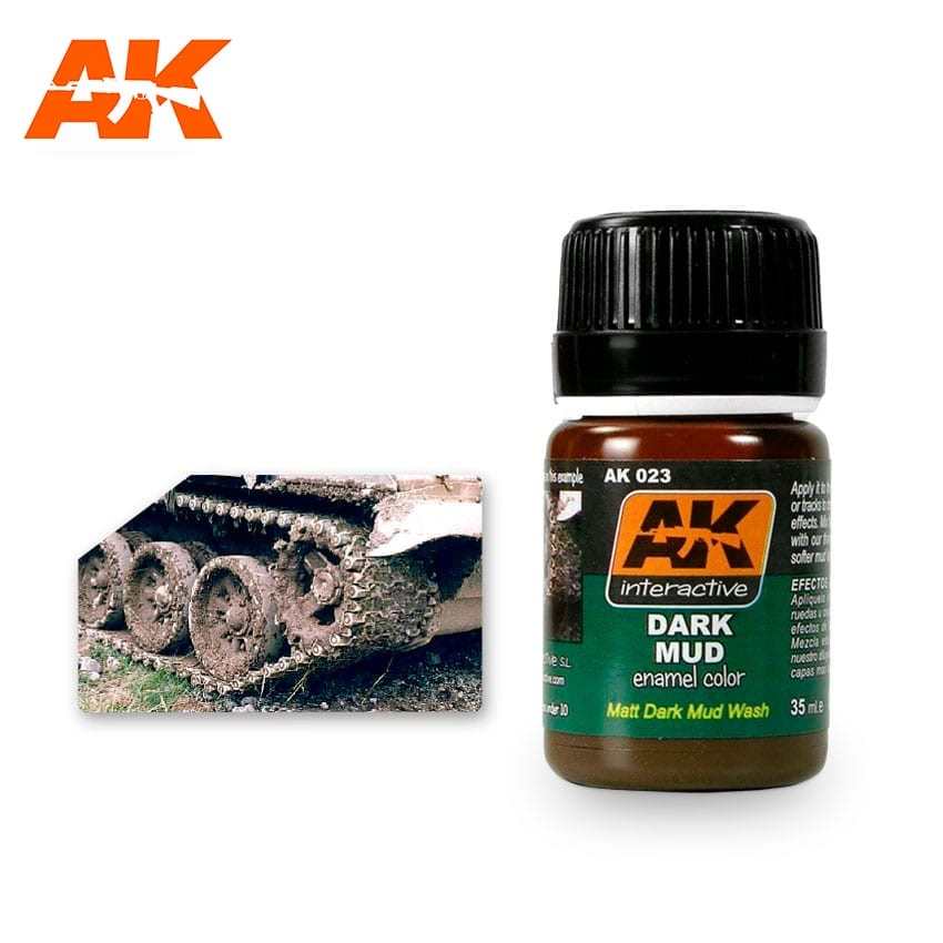 AK-Interactive Dark Mud Effects - 35ml - AK-Interactive - AK-023