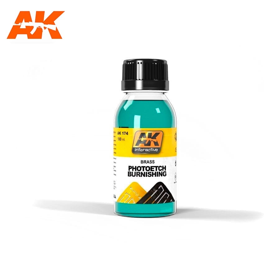 AK-Interactive Brush Photoetch Burnishing - 100ml - AK-Interactive - AK-174