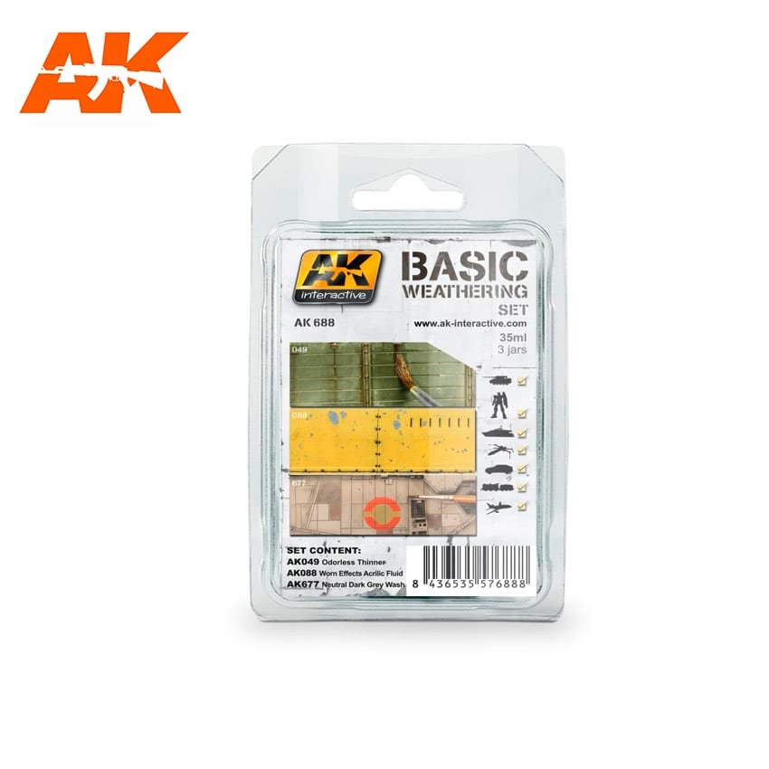 AK-Interactive Basic Weathering - set - AK-Interactive - AK-688