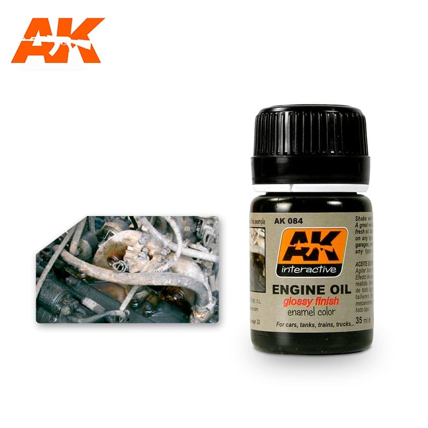 AK-Interactive Engine Oil - 35ml - AK-Interactive - AK-084