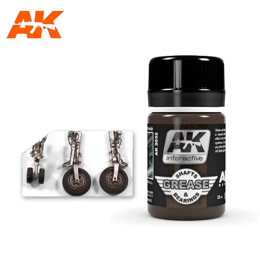 AK-Interactive Grease Shafts & Bearings - 35ml - AK-Interactive - AK-2032