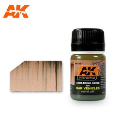 Streaking Grime For Afrika Korps Vehicles - 35ml - AK-Interactive - AK-067