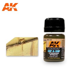 Streaking Effects For Oif & Oef - Us Vehicles - 35ml - AK-Interactive - AK-123