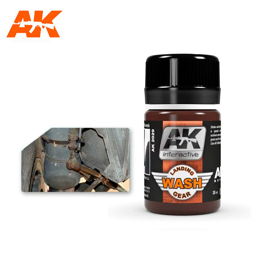 AK-Interactive Wash For Landing Gear - 35ml - AK-Interactive - AK-2029