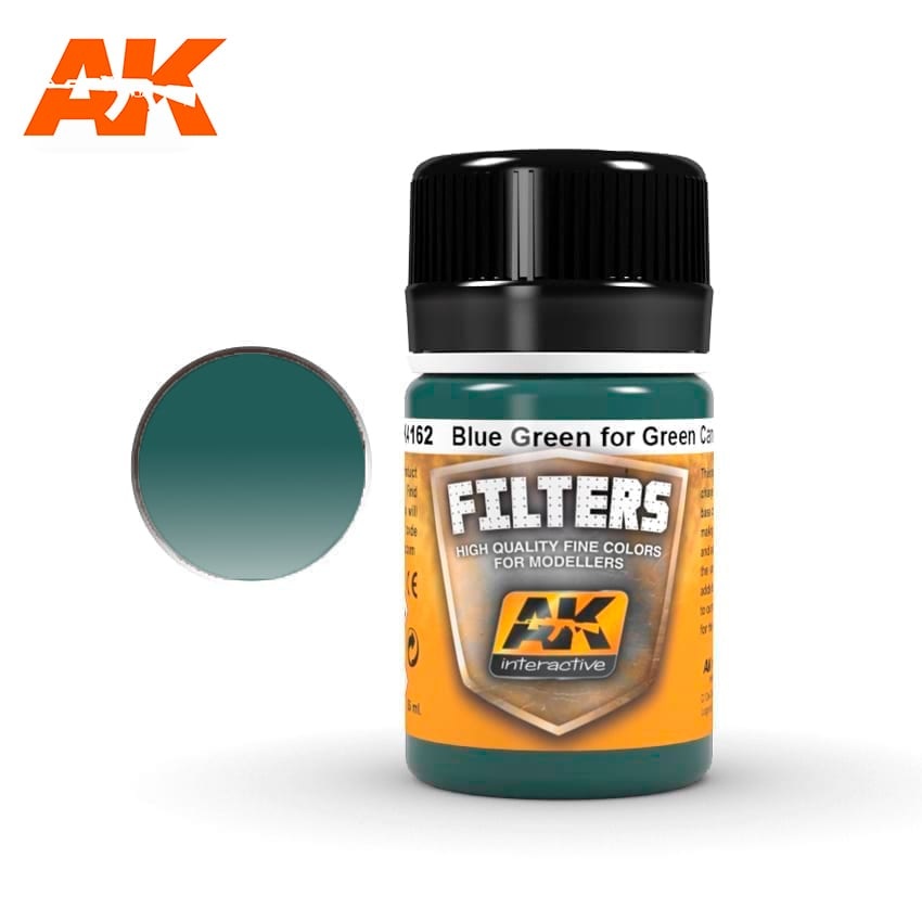 AK-Interactive Light Filter For Green Vehicles - 35ml - AK-Interactive - AK-4162