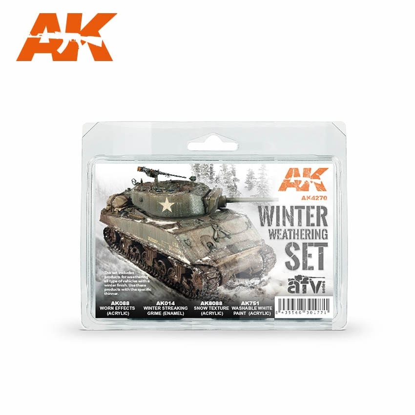 AK-Interactive Winter Weathering - set - AK-Interactive - AK-4270