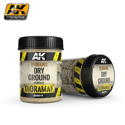 Terrains Dry Ground - 250Ml (Acrylic) - AK-Interactive - AK-8015