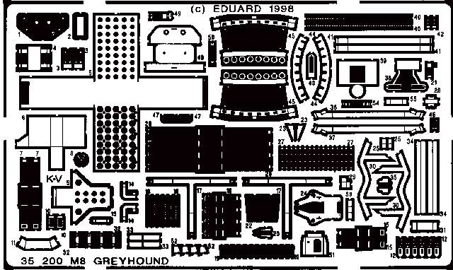 Eduard M-8- Scale 1/35 - Eduard - EDD 35200