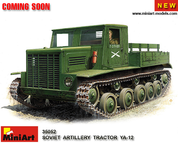 MiniArt Soviet Artillery Tractor Ya-12.Early Production - Scale 1/35 - Mini Art - MIT35052