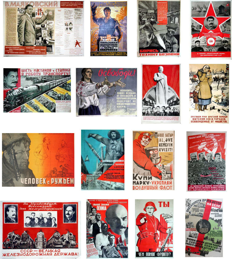 Minimali Productions Soviet Propaganda Posters WWII - Scale 1/48 - Minimali Productions - Mii 018