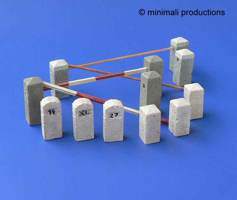 Minimali Productions Guard Stones - Scale 1/48 - Minimali Productions - Mii 017