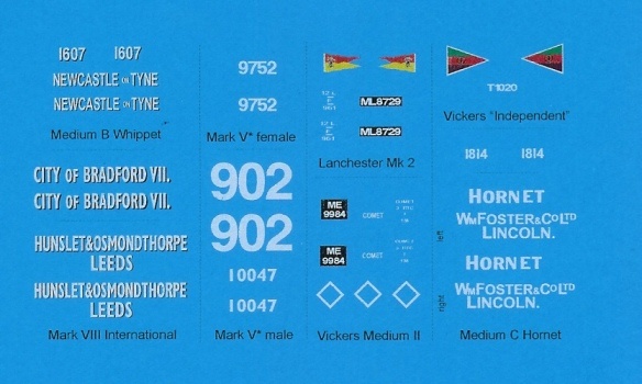 Black Lion Decals The Interbellum years: British Army - Scale 1/72 - Black Lion Decals - BLD72030