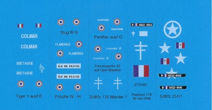 Black Lion Decals French FFI - Scale 1/72 - Black Lion Decals - BLD72026