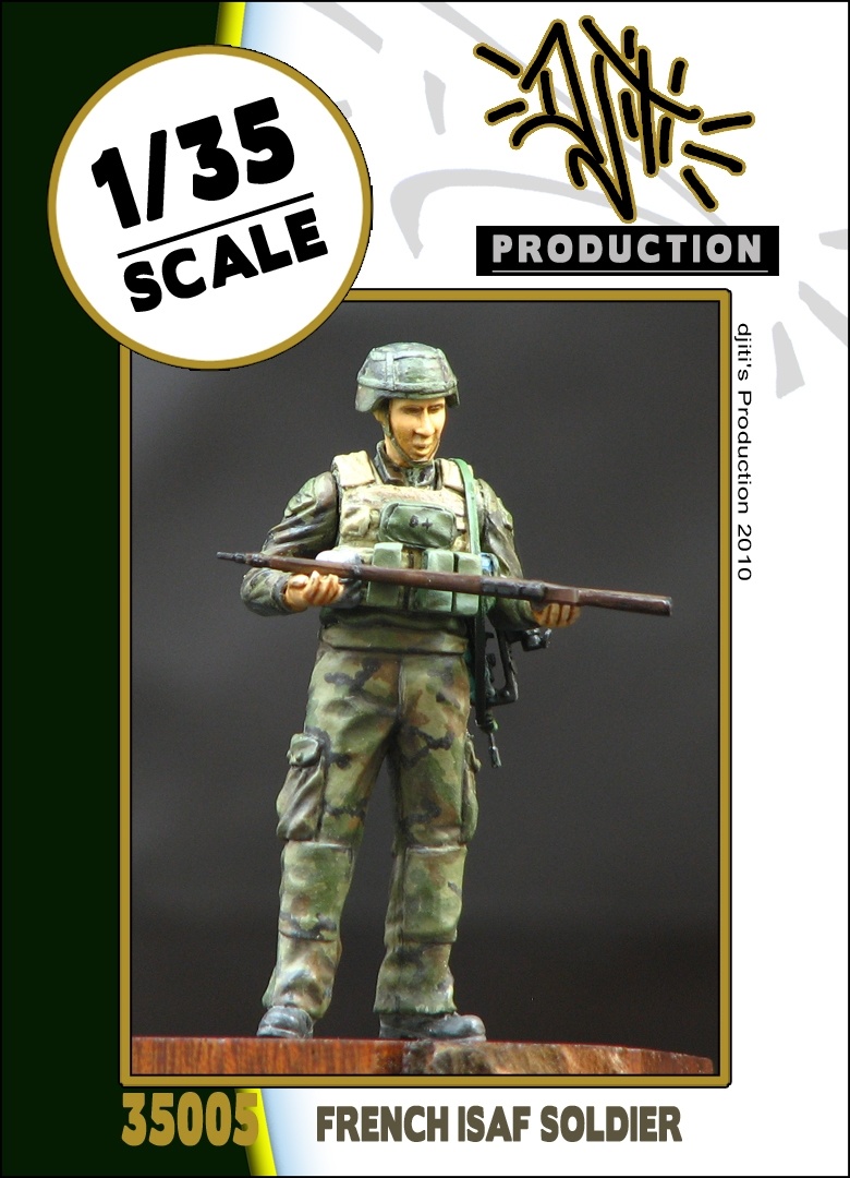 Djiti Production French ISAF soldier - Scale 1/35 - Djiti - DJS35005