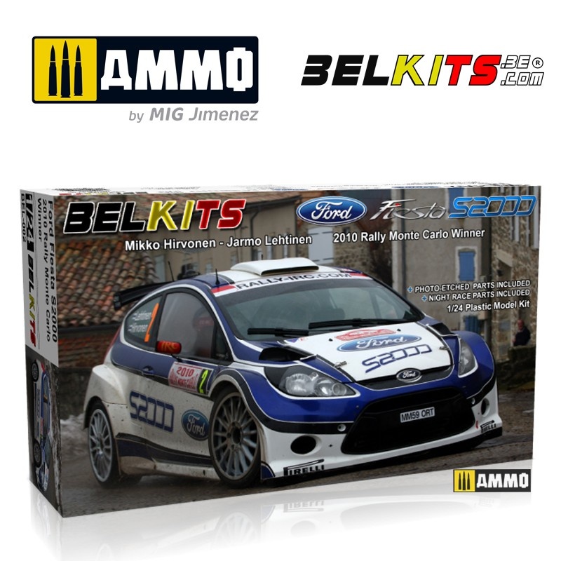 Belkits Ford Fiesta S2000 Rally - Scale 1/24 - Belkits - BEL002