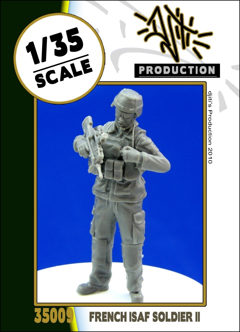 Djiti Production French ISAF soldier 2 - Scale 1/35 - Djiti - DJS35009