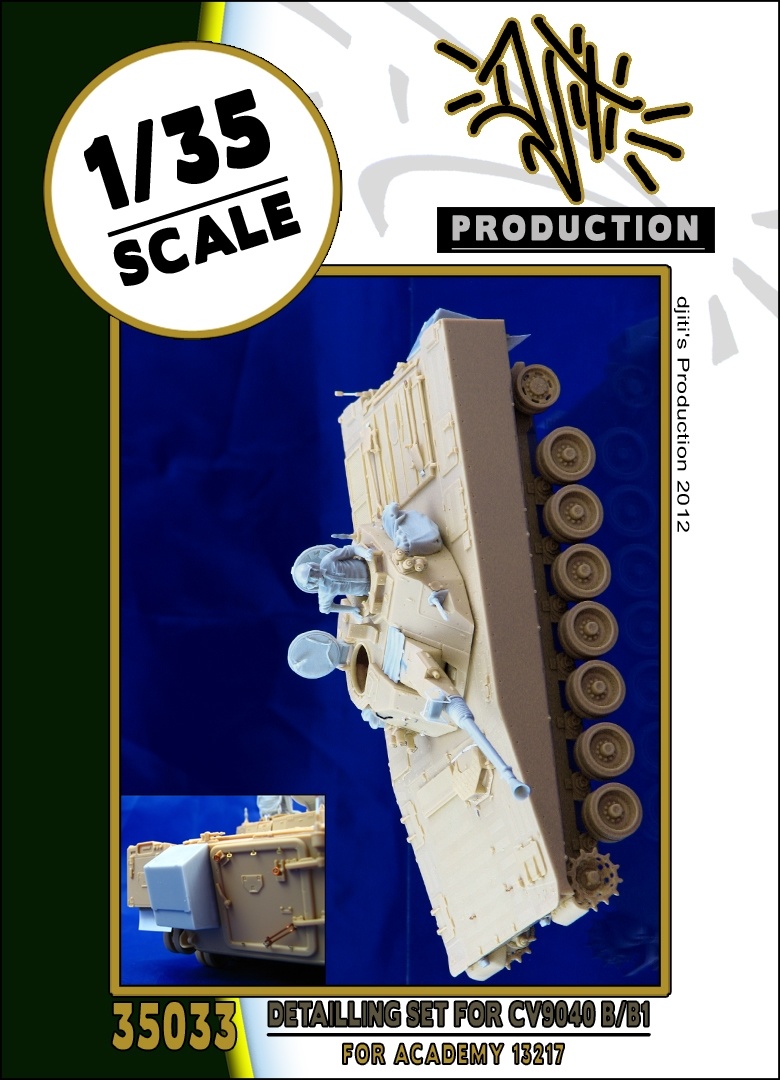 Djiti Production Detail set for cv9040 - Scale 1/35 - Djiti - DJS35033