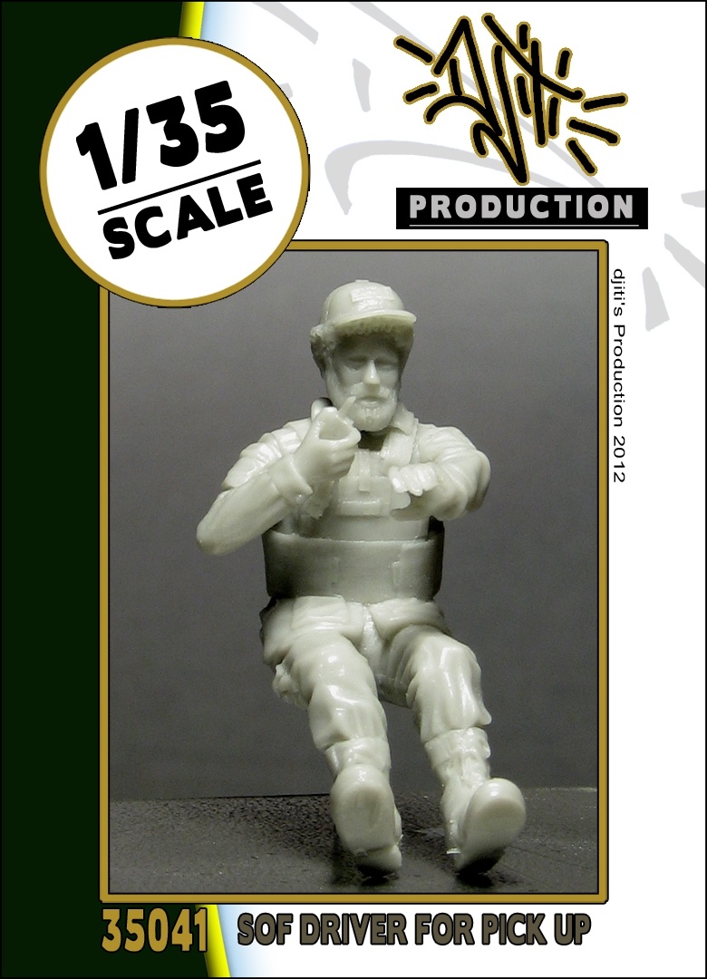 Djiti Production SOF driver - Scale 1/35 - Djiti - DJS35041