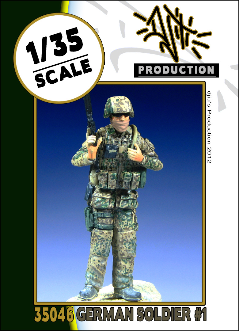 Djiti Production German soldier - Scale 1/35 - Djiti - DJS35046