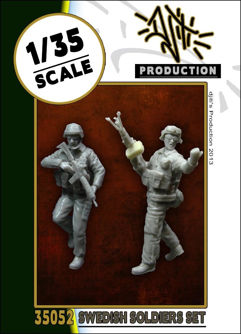 Djiti Production Swedish soldiers - Scale 1/35 - Djiti - DJS35052