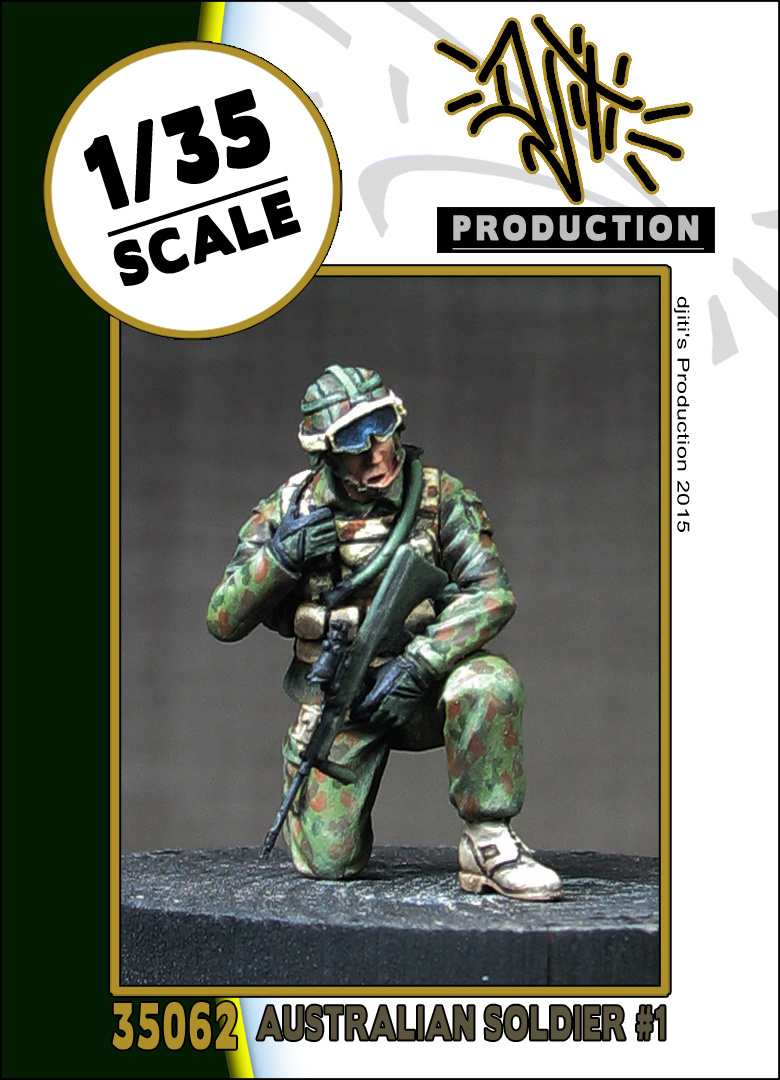 Djiti Production Australian soldier 1 - Scale 1/35 - Djiti - DJS35062