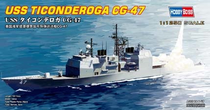 Hobbyboss Uss Ticonderoga Cg-47  - Scale 1/1250 - Hobbyboss - HOS82501