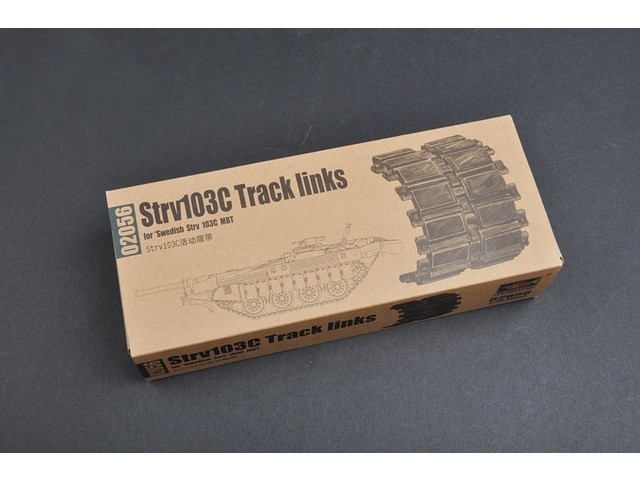 Trumpeter Strv103 Late Track Links  - Scale 1/35 - Trumpeter - TRR 2056