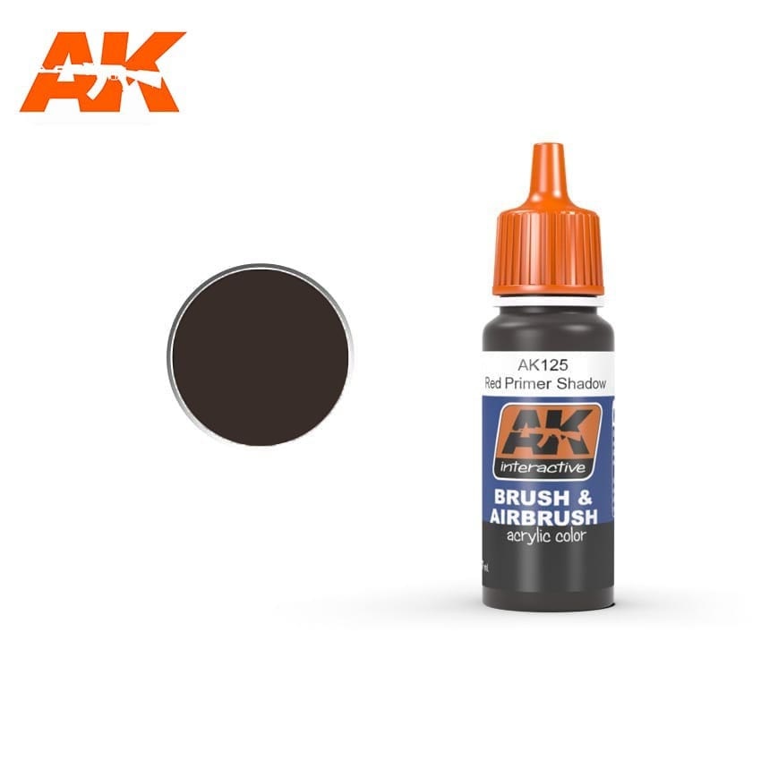 AK-Interactive Red Primer Shadow - 17ml - AK-Interactive - AK-125