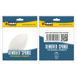 Wedged Drop Remover Sponge - Ammo by Mig Jimenez - A.MIG-8560