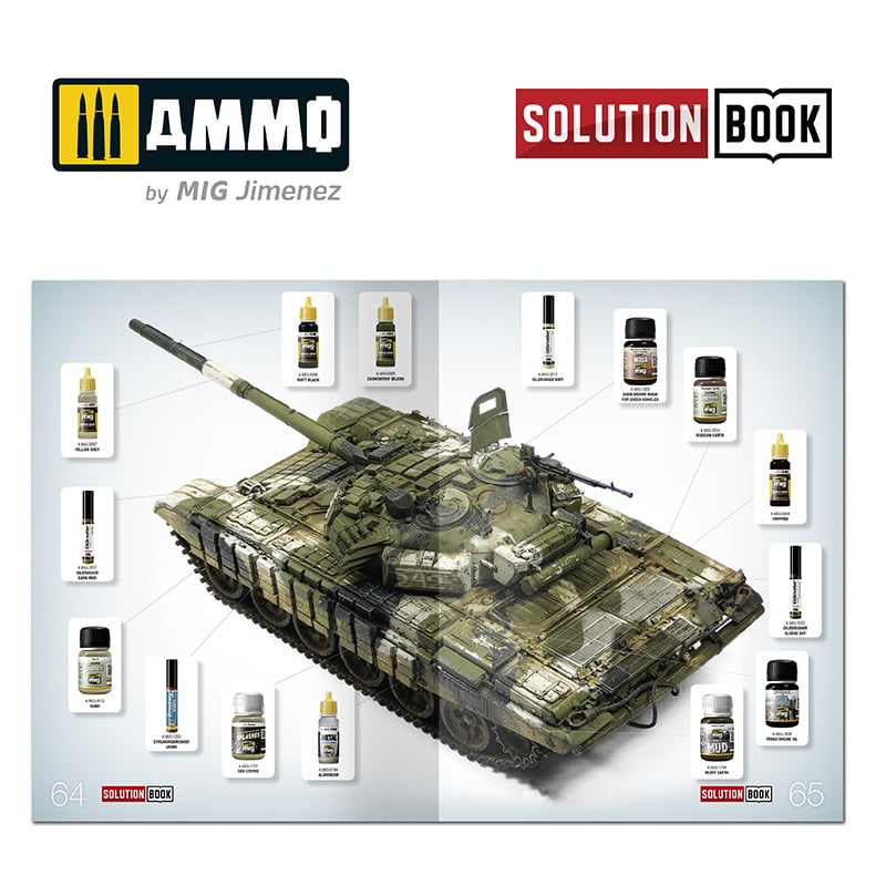 Ammo by Mig Jimenez Solution Book 07 How To Paint Modern Russian Tanks - Ammo by Mig Jimenez - A.MIG-6518