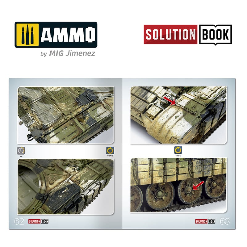 Ammo by Mig Jimenez Solution Book 07 How To Paint Modern Russian Tanks - Ammo by Mig Jimenez - A.MIG-6518