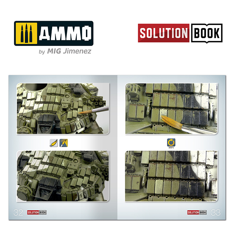 Ammo by Mig Jimenez Solution Book 07 How To Paint Modern Russian Tanks - Ammo by Mig Jimenez - A.MIG-6518