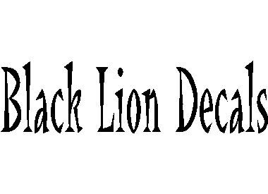 Black Lion Decals