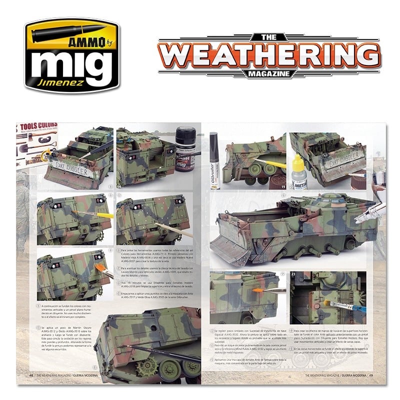 The Weathering Magazine The Weathering Magazine Issue 26. Modern Warfare - English - Ammpo by MIg Jimenez - A.MIG-4525