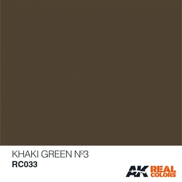 AK-Interactive Khaki Green No3 - 10ml - RC033