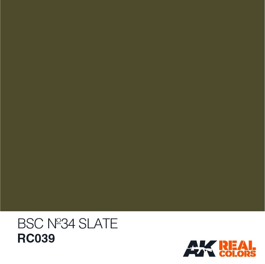 AK-Interactive BSC No34 Slate - 10ml - RC039