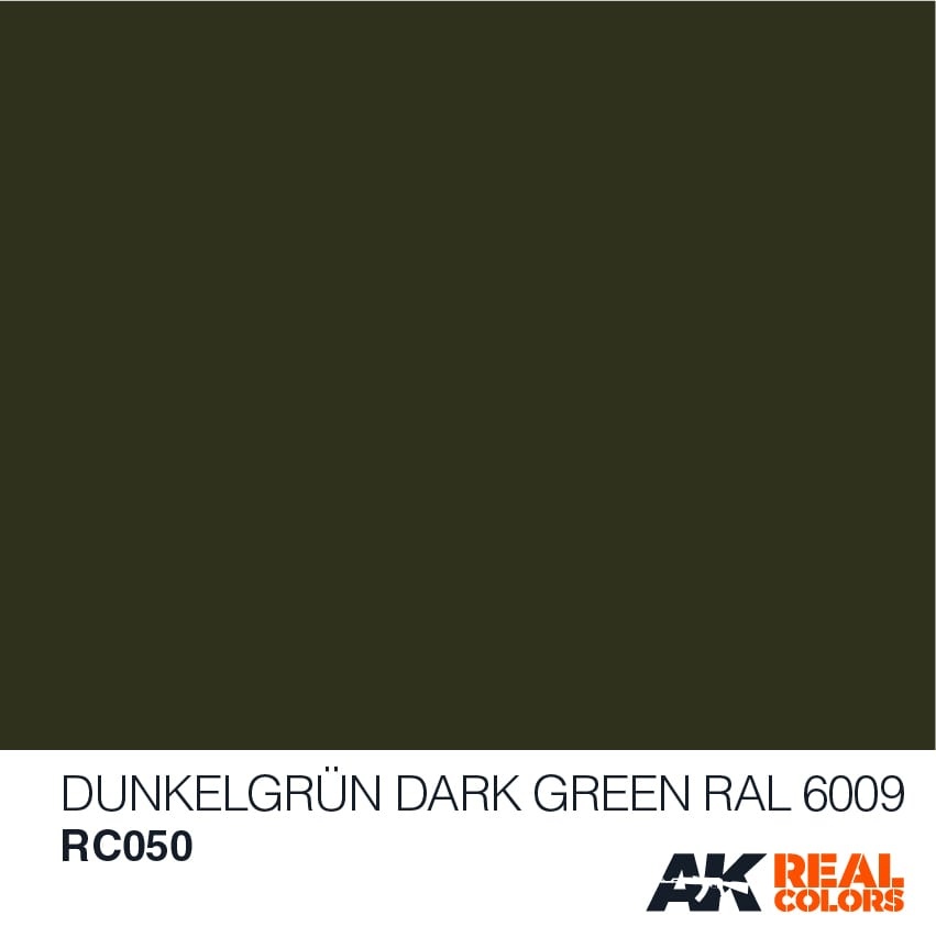 AK-Interactive Dunkelgrün-Dark Green RAL 6009 - 10ml - RC050