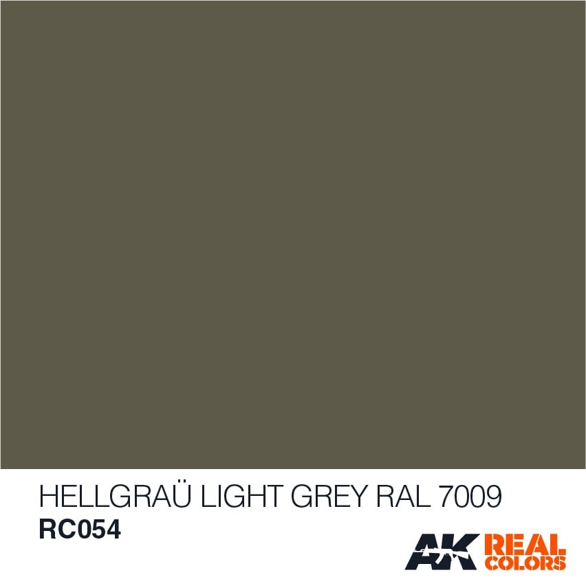 AK-Interactive Hellgrau-Light Grey RAL7009 (Interior Color) - 10ml - RC054