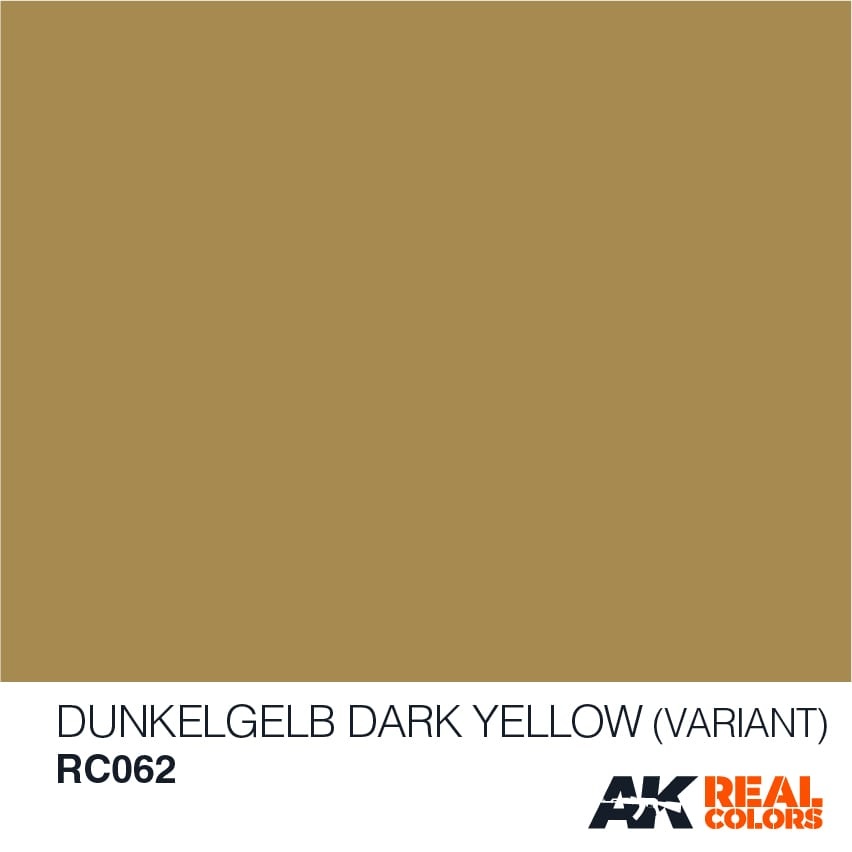 AK-Interactive Dunkelgelb Dark Yellow (Variant) - 10ml - RC062