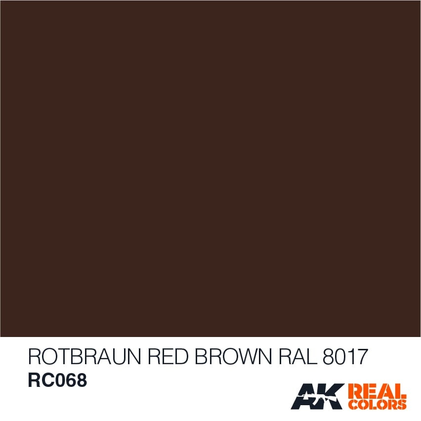 AK-Interactive Rotbraun-Red Brown RAL 8017 - 10ml - RC068