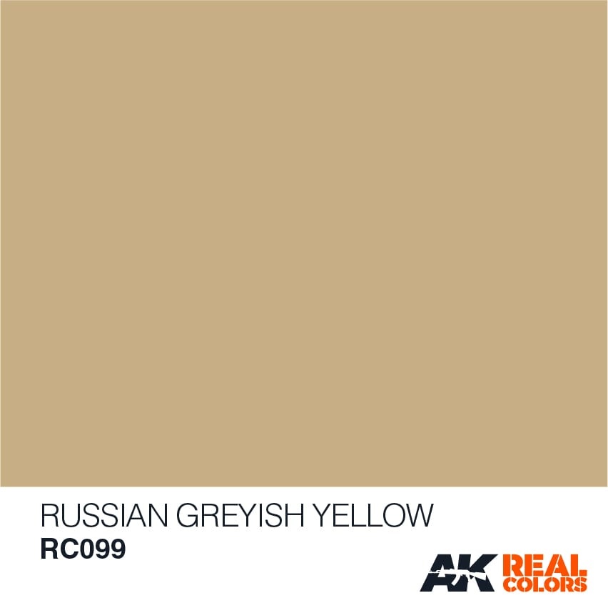 AK-Interactive Russian Greyish Yellow - 10ml - RC099