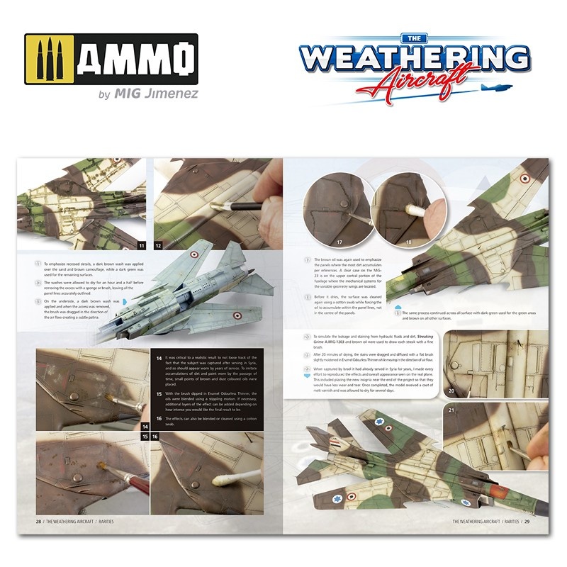 The Weathering Aircraft The Weathering Aircraft Issue 16. Rarities English - Ammo by Mig Jimenez - A.MIG-5216