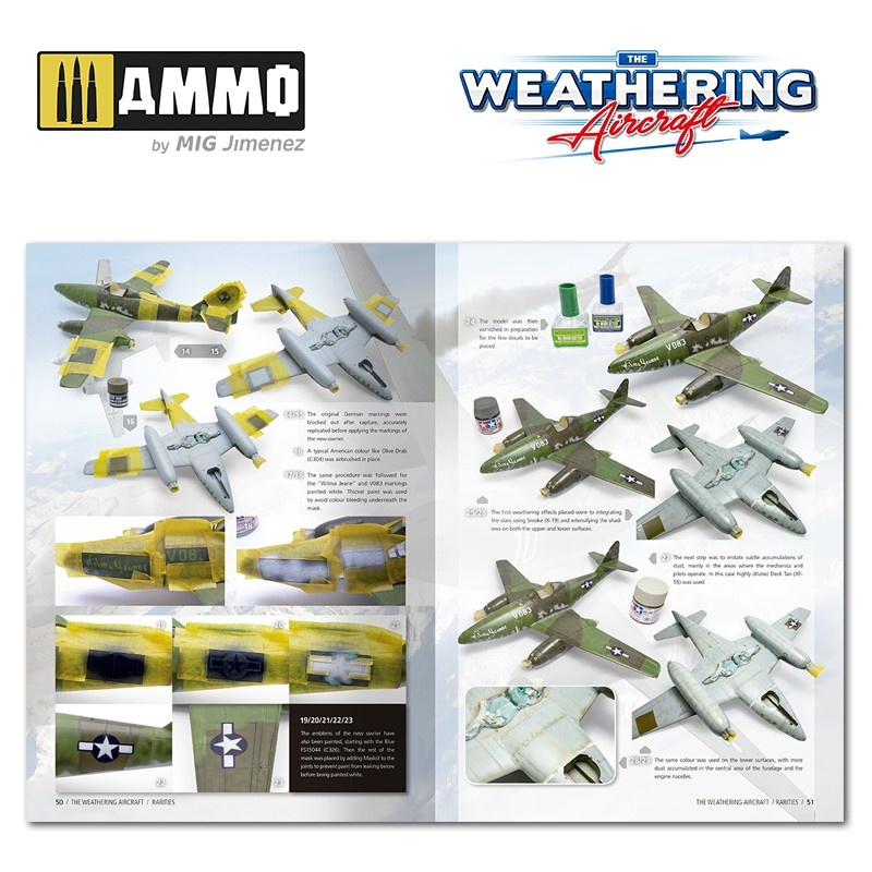 The Weathering Aircraft The Weathering Aircraft Issue 16. Rarities English - Ammo by Mig Jimenez - A.MIG-5216