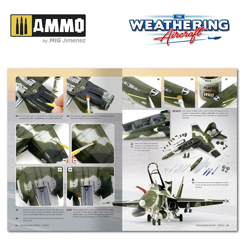 The Weathering Aircraft The Weathering Aircraft Issue 16. Rarities English - Ammo by Mig Jimenez - A.MIG-5216