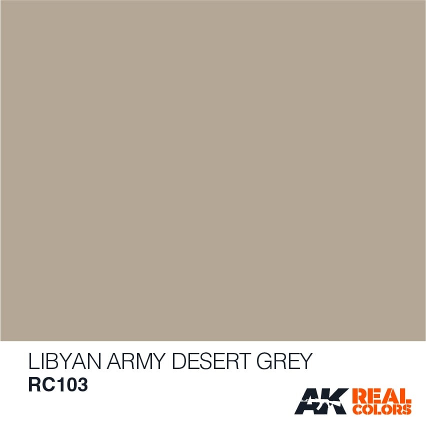 AK-Interactive Libyan Army Desert Grey - 10ml - RC103