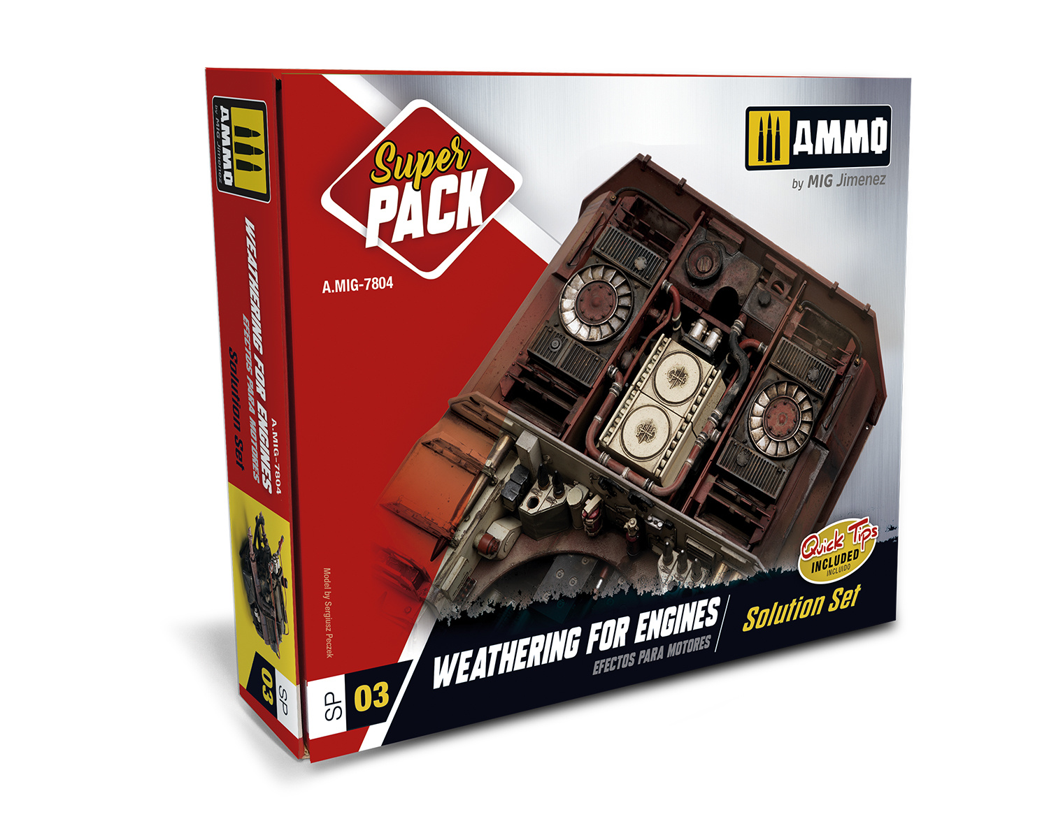 Ammo by Mig Jimenez Weathering Engines Super Pack - Ammo by Mig Jimenez - A.MIG-7804