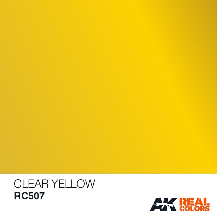 AK-Interactive Clear Yellow - 10ml - RC507